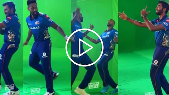 [Watch] When Rohit Alongside Bumrah, Surya and Pandya Brothers Danced To A Marathi Song